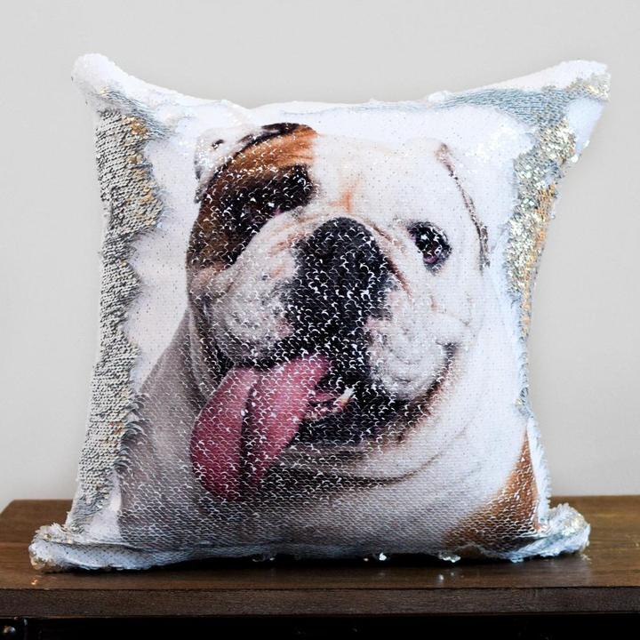 Custom image sequin pillowcase Custom image sequin pillowcase